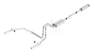 Borla 11-14 Ford F-150 5.0L AT 2/4WD S-Type SS Catback Exhaust 140416 Borla 11-14 Ford F-150 5.0L AT 2/4WD S-Type SS Catback Exhaust 140416
