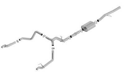Borla 19 Chevrolet Silverado/GMC Sierra 1500 6.2L SS ATAK Catback Exhaust w/ Factory Tips 140775