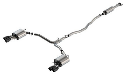 Borla 18-20 Toyota Camry XSE 3.5in Tip Dual Split Rear Exit Cat Back S-Type Exhaust Black Chrome 140823BC Borla 18-20 Toyota Camry XSE 3.5in Tip Dual Split Rear Exit Cat Back S-Type Exhaust Black Chrome 140823BC