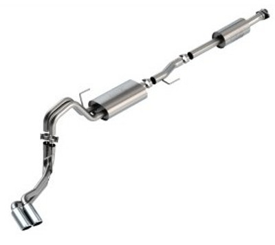 Borla F-150 2021 3.3L CC SB EC STB XL/XLT/Lariat/KR/Plnm/LTD 3/2.25 DSE Cat-Back ATAK Chrome Tips 140881 Borla F-150 2021 3.3L CC SB EC STB XL/XLT/Lariat/KR/Plnm/LTD 3/2.25 DSE Cat-Back ATAK Chrome Tips 140881