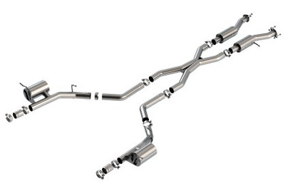 Borla 2021+ Dodge Durango SRT Hellcat 6.2L V8 AWD S-Type Cat-Back Exhaust System - Factory Tips 140887 Borla 2021+ Dodge Durango SRT Hellcat 6.2L V8 AWD S-Type Cat-Back Exhaust System - Factory Tips 140887