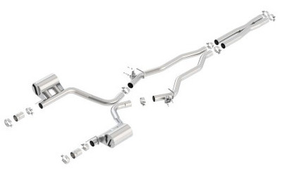 Borla 2015-2016 Charger SRT 392 / Scat Pack 6.4L Atak Catback Exhaust Single Split Rear Exit 140675 Borla 2015-2016 Charger SRT 392 / Scat Pack 6.4L Atak Catback Exhaust Single Split Rear Exit 140675