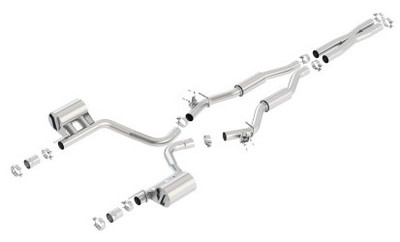 Borla 15-16 Dodge Challenger SRT 392 S-Type Catback Exhaust Single Split Rear Exit (No Tip) 140677 Borla 15-16 Dodge Challenger SRT 392 S-Type Catback Exhaust Single Split Rear Exit (No Tip) 140677