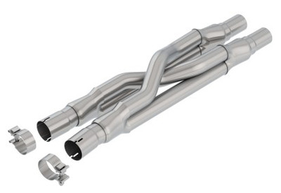 Borla 15-18 Ford Mustang GT 5.0L AT/MT RWD 2.5in Resonator Delete X-Pipe 60662