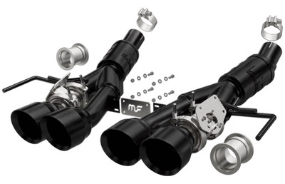 MagnaFlow 14-18 Chevrolet Corvette V8 6.2L Competition Axle Back w/ Quad Black Tips 19380 MagnaFlow 14-18 Chevrolet Corvette V8 6.2L Competition Axle Back w/ Quad Black Tips 19380