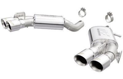 MagnaFlow 16-19 Chevy Camaro 6.2L V8 Competition Axle Back w/ Quad Polished Tips 19336