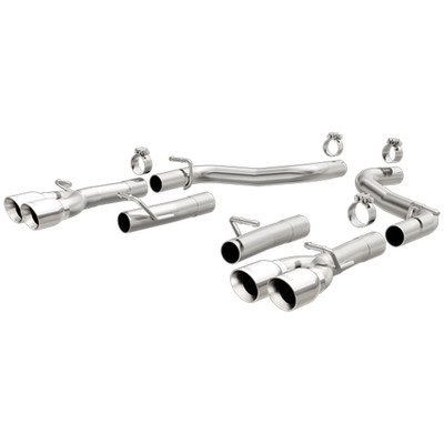 MagnaFlow 15-18 Dodge Challenger 3.6L Race Series Axle-Back Performance Exhaust System 19218
