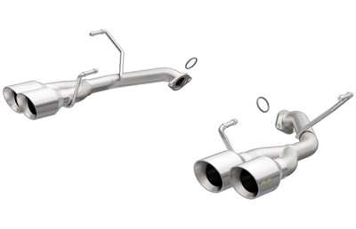 MagnaFlow 11-14 Subaru Impreza / 15-19 Subaru WRX/STI Competition Axle Back w/ Quad Polished Tips 19362