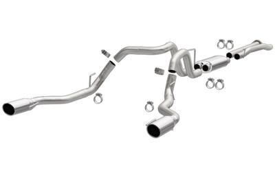 MagnaFlow 17-18 Ford F-150 Raptor Performance Exhaust System 3.5L Dual 3in Tips 19346 MagnaFlow 17-18 Ford F-150 Raptor Performance Exhaust System 3.5L Dual 3in Tips 19346