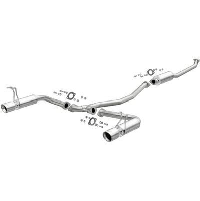 MagnaFlow 2016+ Honda Civic L4 1.5L Street Series Cat-Back Exhaust w/ Polished Tips 19365 MagnaFlow 2016+ Honda Civic L4 1.5L Street Series Cat-Back Exhaust w/ Polished Tips 19365