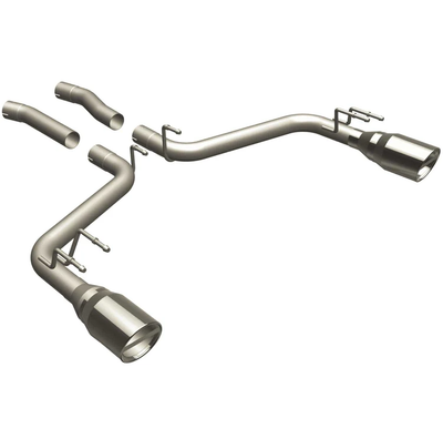 MagnaFlow 10-11 Camaro 6.2L V8 2.5 inch Competition Series Axle Back Stainless Cat Back Exhaust 15093