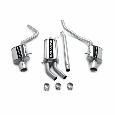 MagnaFlow 02-05 Audi A4 Touring Series Cat-Back Performance Exhaust System 16600 MagnaFlow 02-05 Audi A4 Touring Series Cat-Back Performance Exhaust System 16600