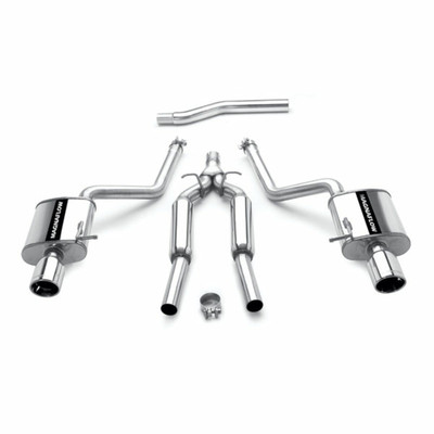 MagnaFlow Audi A4 Quattro Touring Series Cat-Back Performance Exhaust System 16601 MagnaFlow Audi A4 Quattro Touring Series Cat-Back Performance Exhaust System 16601