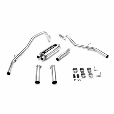 MagnaFlow 04-08 Ford F-150 Dual Rear Exit Street Series Cat-Back Performance Exhaust System 16615 MagnaFlow 04-08 Ford F-150 Dual Rear Exit Street Series Cat-Back Performance Exhaust System 16615