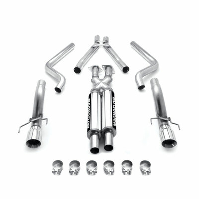 MagnaFlow 2005-2012 Chevrolet Corvette Street Series Cat-Back Performance Exhaust System 15884