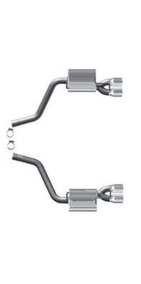 MagnaFlow 09-14 Dodge Challenger Street Series Quad Rear Exit Tips Cat-Back Performance Exhaust System 16513