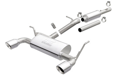 MagnaFlow Cat-Back 12-16 Jeep Wrangler GT 3.6L V6 Polished Tips 19326 MagnaFlow Cat-Back 12-16 Jeep Wrangler GT 3.6L V6 Polished Tips 19326