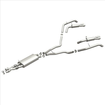 MagnaFlow 2010-2012 Land Rover LR4 V8 5.0L Dual Split Rear Exit Stainless CatBack Perf Exhaust 15577