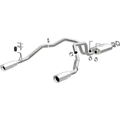 MagnaFlow 19-22 Ram 1500 Street Series Cat-Back Exhaust Dual Rear Exit w/Polished Tips 19498 MagnaFlow 19-22 Ram 1500 Street Series Cat-Back Exhaust Dual Rear Exit w/Polished Tips 19498