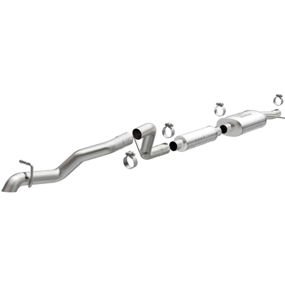 MagnaFlow 12-18 Jeep Wrangler 2.5in Overland Series Cat-Back Exhaust 19539 MagnaFlow 12-18 Jeep Wrangler 2.5in Overland Series Cat-Back Exhaust 19539