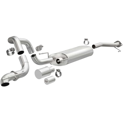 MagnaFlow 03-22 Toyota 4Runner V6 4.0L Overland Series Cat-Back Exhaust 19546 MagnaFlow 03-22 Toyota 4Runner V6 4.0L Overland Series Cat-Back Exhaust 19546