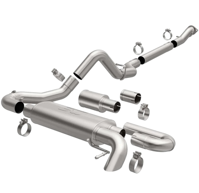 MagnaFlow 21-22 Ford Bronco Overland Series Cat-Back Exhaust w/ Single Straight Driver Exit- No Tip 19559