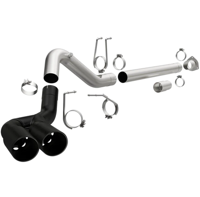 MagnaFlow 08-22 Ford F-250/F-350/F-450 4.6L/6.7 DPF-Back Black 4in Dual Single Rear Exit 17068 MagnaFlow 08-22 Ford F-250/F-350/F-450 4.6L/6.7 DPF-Back Black 4in Dual Single Rear Exit 17068