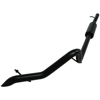 MBRP 2007-2009 Jeep Wrangler (JK) 3.8L V6 4 dr Off-Road Tail Pipe Muffler before Axle S5514BLK MBRP 2007-2009 Jeep Wrangler (JK) 3.8L V6 4 dr Off-Road Tail Pipe Muffler before Axle S5514BLK