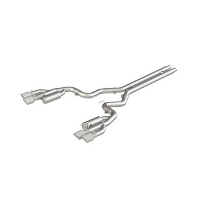 MBRP 18-19 Ford Mustang GT 5.0 3in Cat Back Quad Tip Race Version - AL S7207AL MBRP 18-19 Ford Mustang GT 5.0 3in Cat Back Quad Tip Race Version - AL S7207AL