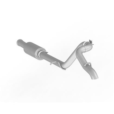 MBRP 2018 Jeep Wrangler JL 2.5in Single Rear Exit Cat Back Exhaust - Aluminized S5531AL MBRP 2018 Jeep Wrangler JL 2.5in Single Rear Exit Cat Back Exhaust - Aluminized S5531AL