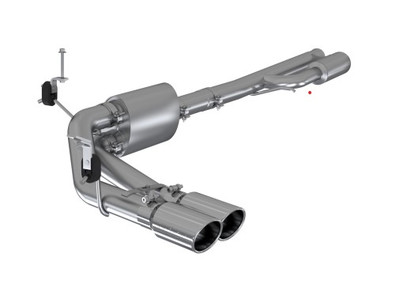 MBRP 2019+ Chevrolet Silverado 1500 4.5L/5.3L Pre-Axle Dual Side Exite w/ 4in OD Tip- T304 S5092304 MBRP 2019+ Chevrolet Silverado 1500 4.5L/5.3L Pre-Axle Dual Side Exite w/ 4in OD Tip- T304 S5092304