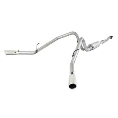MBRP 11 Ford F-150 5.0L V8 Aluminized Cat Back Dual Split Side Exit S5232AL MBRP 11 Ford F-150 5.0L V8 Aluminized Cat Back Dual Split Side Exit S5232AL