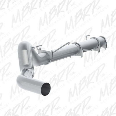 MBRP 2500/3500 Cummins 600/610 5in Cat Back Single Side Exit No Muffler AL S61180PLM MBRP 2500/3500 Cummins 600/610 5in Cat Back Single Side Exit No Muffler AL S61180PLM