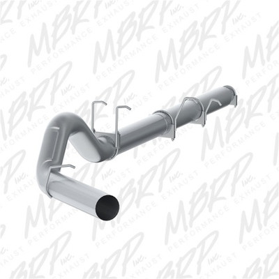 MBRP F-250/350 6.0L EC/CC 5in Cat Back Single Side Exit No Muffler AL S62260PLM MBRP F-250/350 6.0L EC/CC 5in Cat Back Single Side Exit No Muffler AL S62260PLM