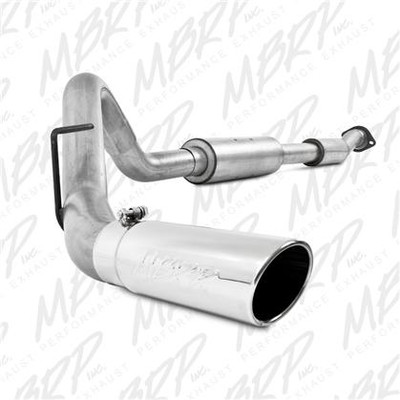 MBRP 11-12 Ford F150 SVT Raptor 6.2L EC-SB/CC-SB 3.5in Cat Back Single Exit Alum Exhaust System S5228AL MBRP 11-12 Ford F150 SVT Raptor 6.2L EC-SB/CC-SB 3.5in Cat Back Single Exit Alum Exhaust System S5228AL