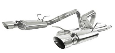 MBRP 05-09 Ford Shelby GT500 / GT Dual Split Rear Street Version 4in Tips T409 Exhaust System S7269409