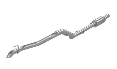 MBRP 2020 Jeep Gladiator 2.5in Single Rear Exit Cat Back Exhaust - T304 SS (Off-Road) S5537304