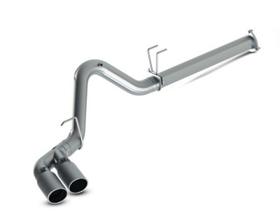MBRP 2015 Ford F250/350/450 6.7L 4in Filter Back Dual Single Side Exit 5in Tips T409 Exhaust S6288409 MBRP 2015 Ford F250/350/450 6.7L 4in Filter Back Dual Single Side Exit 5in Tips T409 Exhaust S6288409