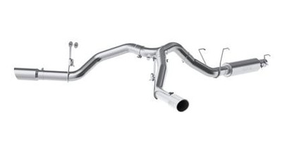 MBRP 14-16 Ram 2500 6.4L 4in 409 SS Dual Side Split Outlet Cat Back Exhaust S5151409 MBRP 14-16 Ram 2500 6.4L 4in 409 SS Dual Side Split Outlet Cat Back Exhaust S5151409