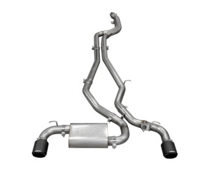 MBRP 2020+ Toyota Supra 3.0L 3in Catback Dual Rear Carbon Fiber Tips - T304 S43003CF MBRP 2020+ Toyota Supra 3.0L 3in Catback Dual Rear Carbon Fiber Tips - T304 S43003CF