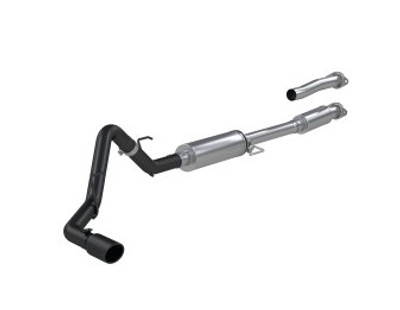 MBRP 2021+ Ford F-150 2.7L/ 3.5L Ecoboost 5.0L Single Side 3in Black Coated Catback Exhaust S5211BLK MBRP 2021+ Ford F-150 2.7L/ 3.5L Ecoboost 5.0L Single Side 3in Black Coated Catback Exhaust S5211BLK
