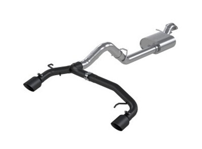 MBRP 21-22 Ford Bronco 2.3/2.7L EcoBoost 2/4-Dr 3in Catback Dual Split Rear Exit BLK AL S5241BLK MBRP 21-22 Ford Bronco 2.3/2.7L EcoBoost 2/4-Dr 3in Catback Dual Split Rear Exit BLK AL S5241BLK