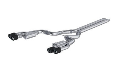 MBRP 18-22 Ford Mustang GT 5L T304 SS 3in Cat-Back Dual Rear w/4in Quad Carbon Fiber Tips (Race) S72073CF MBRP 18-22 Ford Mustang GT 5L T304 SS 3in Cat-Back Dual Rear w/4in Quad Carbon Fiber Tips (Race) S72073CF