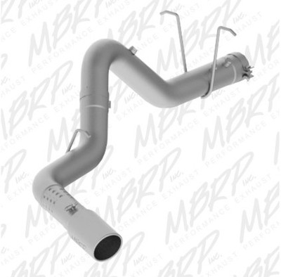 MBRP 11 Chev/GMC 2500/3500 4in Filter Back Single Side Aluminum Exhaust System S6032AL MBRP 11 Chev/GMC 2500/3500 4in Filter Back Single Side Aluminum Exhaust System S6032AL