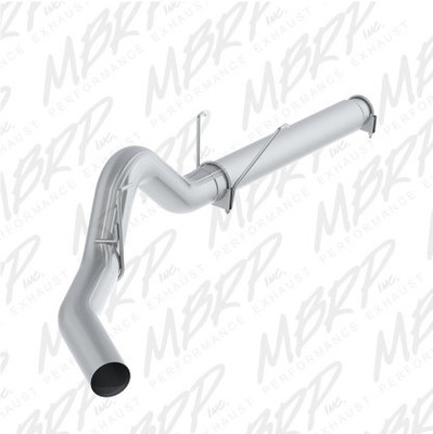 MBRP 2500/3500 Cummins 6.7L 5in Filter Back Single Side No Muffler AL S61340PLM