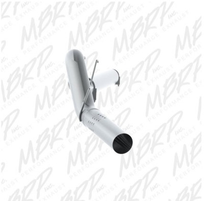 MBRP F-250/350/450 6.4 L 5in Filter Back Single Side Exit No Muffler AL S62460PLM MBRP F-250/350/450 6.4 L 5in Filter Back Single Side Exit No Muffler AL S62460PLM