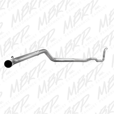 MBRP 88-93 Dodge 2500/3500 Cummins 4WD Turbo Back Single Side Exit No Muffler PLM Series Exhaust S6150PLM