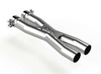 MBRP 12-21 Ferrari 812SF/812GTS/F12 6.3L/ 6.5L 3in Resonator Delete X-Pipe - T304 S3900304