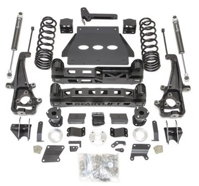 ReadyLIFT 6" LIFT KIT WITH FALCON SHOCKS AND FACTORY 22" WHEELS WITH BIG BORE KNUCKLE - RAM 1500 - 2019-2022 44-19610 ReadyLIFT 6" LIFT KIT WITH FALCON SHOCKS AND FACTORY 22" WHEELS WITH BIG BORE KNUCKLE - RAM 1500 - 2019-2022 44-19610