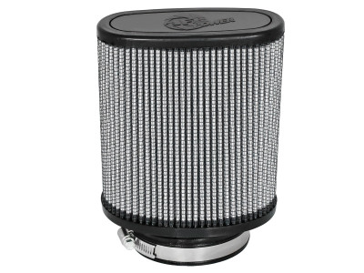 aFe Magnum FLOW Pro DRY S Universal Air Filter 3.5in Flange 5.75x5in Base 6x2.75in Top 6.5in Height 21-90096